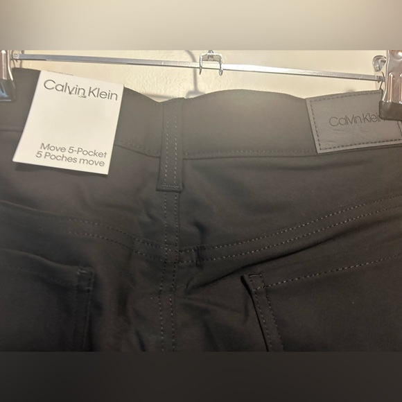 Men’s Calvin Klein 5-Pocket Black Pant 33Wx32L - Picture 4 of 7
